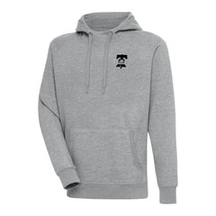 Philadelphia Phillies Antigua Metallic Victory Pullover Hoodie - Heather Gray