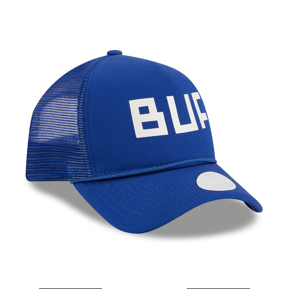 Buffalo Bills New Era Women's McGee Trucker 9FORTY Adjustable Hat - Royal sale