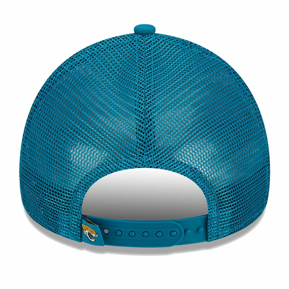 Jacksonville Jaguars New Era Women's McGee Trucker 9FORTY Adjustable Hat - Teal discount