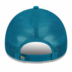 Jacksonville Jaguars New Era Women's McGee Trucker 9FORTY Adjustable Hat - Teal discount