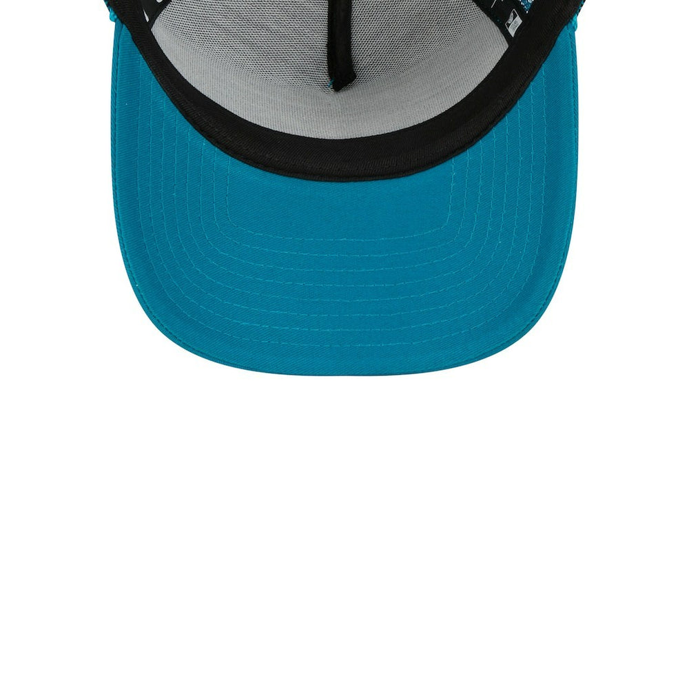 Jacksonville Jaguars New Era Women's McGee Trucker 9FORTY Adjustable Hat - Teal discount