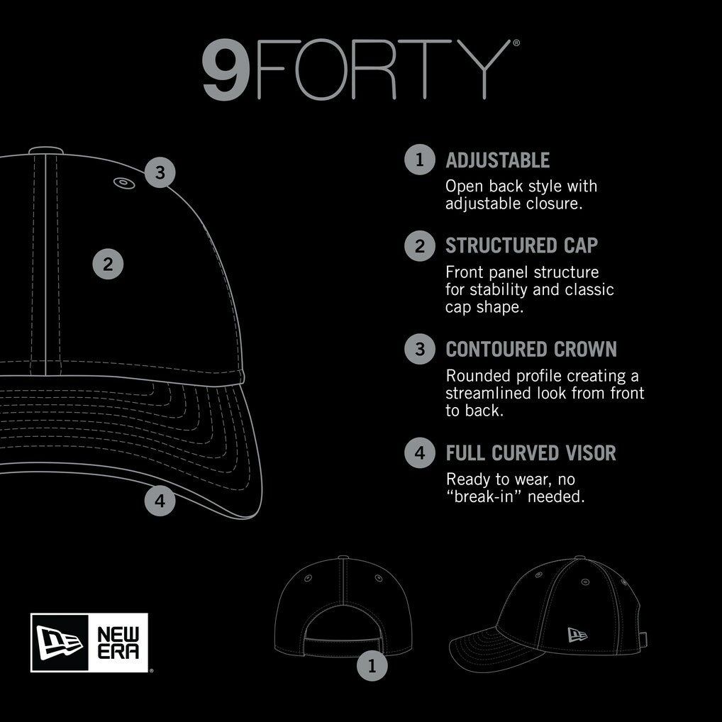New York Giants New Era Women's McGee Trucker 9FORTY Adjustable Hat - Royal outlet