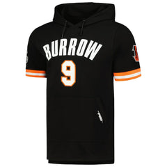 Joe Burrow Cincinnati Bengals Pro Standard Player Name & Number Hoodie T-Shirt - Black sale