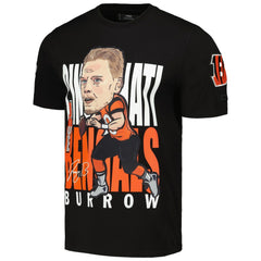 Joe Burrow Cincinnati Bengals Pro Standard Avatar Remix Player Graphic T-Shirt - Black discount