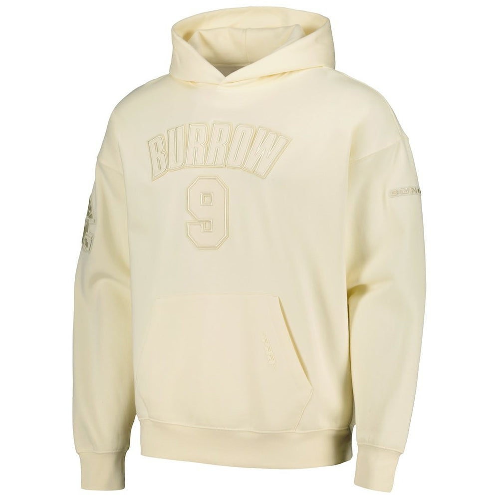 Joe Burrow Cincinnati Bengals Pro Standard Player Name & Number Pullover Hoodie - Cream online
