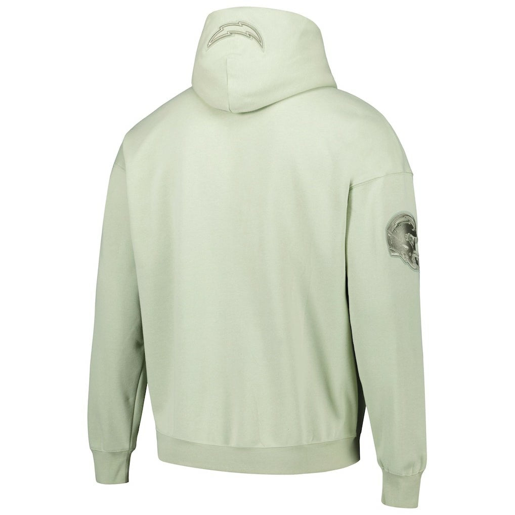 Justin Herbert Los Angeles Chargers Pro Standard Player Name & Number Pullover Hoodie - Light Green cheap