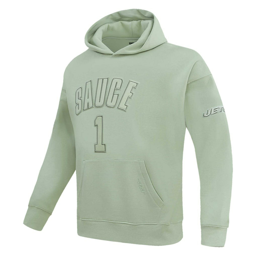 Ahmad Sauce Gardner New York Jets Pro Standard Player Name & Number Pullover Hoodie - Light Green online