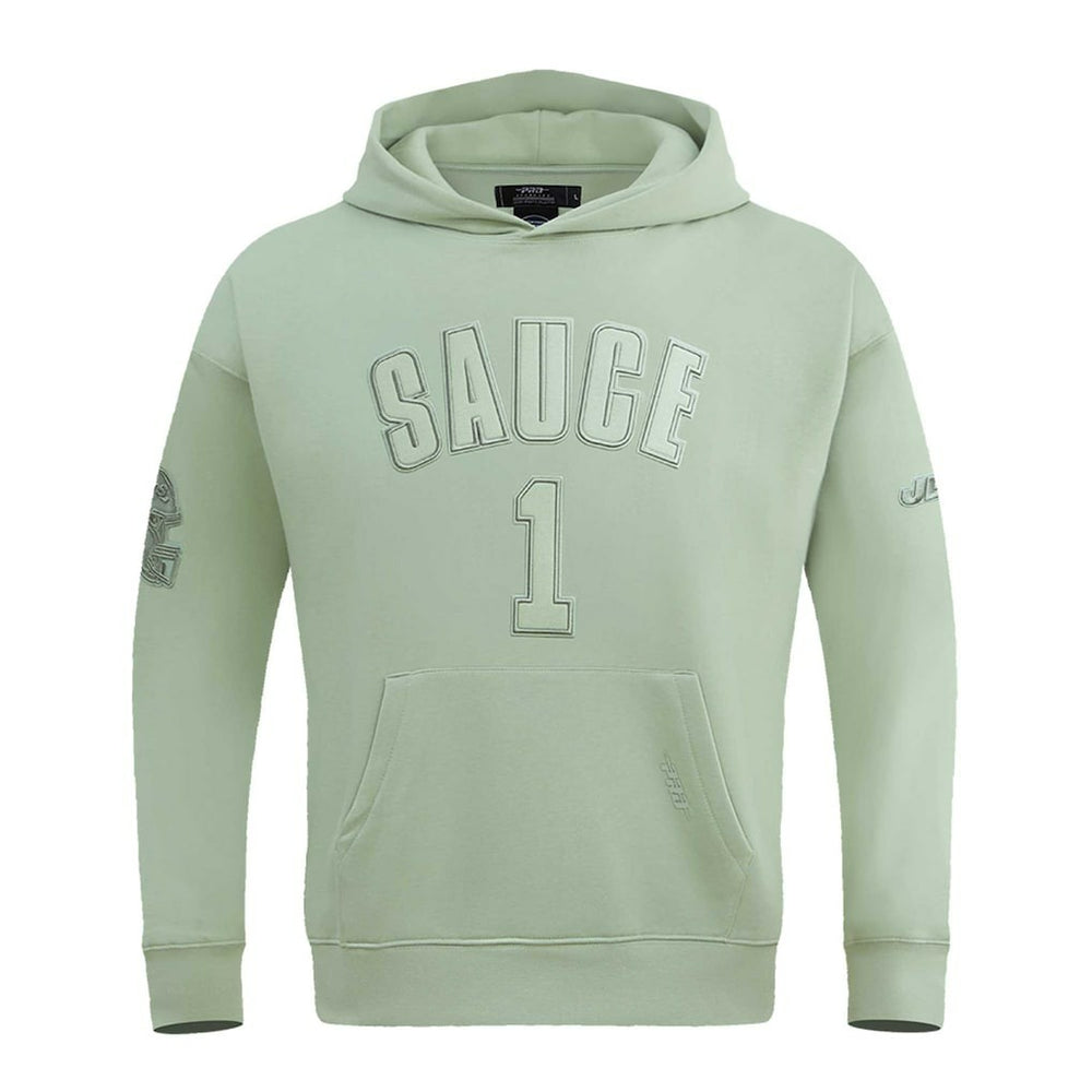 Ahmad Sauce Gardner New York Jets Pro Standard Player Name & Number Pullover Hoodie - Light Green online