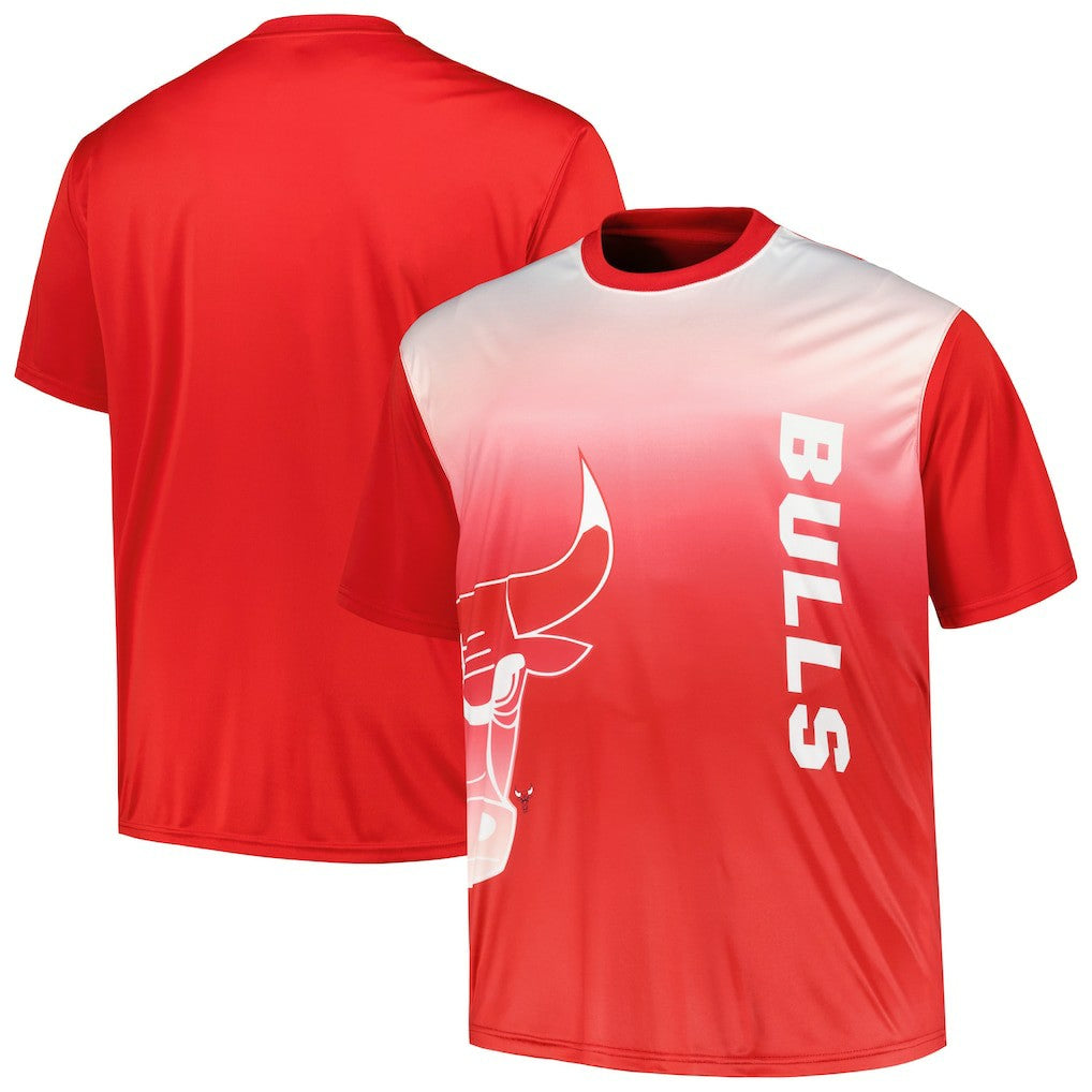 Chicago Bulls Big & Tall Sublimated T-Shirt sale - Red outlet