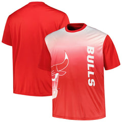Chicago Bulls Big & Tall Sublimated T-Shirt sale - Red outlet