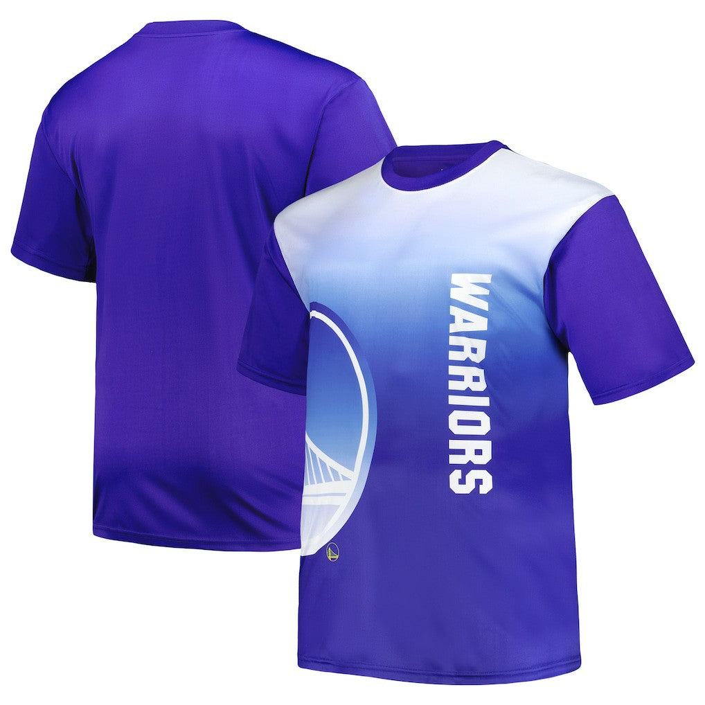 Golden State Warriors Big & Tall Sublimated T-Shirt sale - Royal outlet