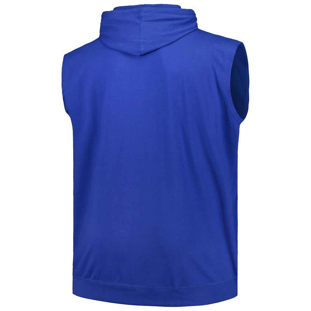 Philadelphia 76ers Big & Tall Jersey Muscle Pullover Hoodie - Royal | Fanatics discount