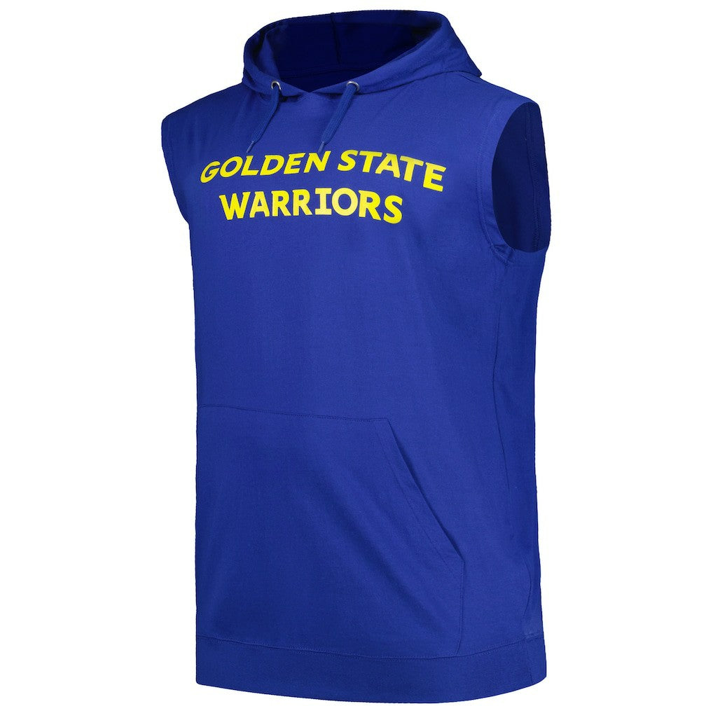 Golden State Warriors Big & Tall Jersey Muscle Pullover Hoodie sale - Royal | Fanatics shop