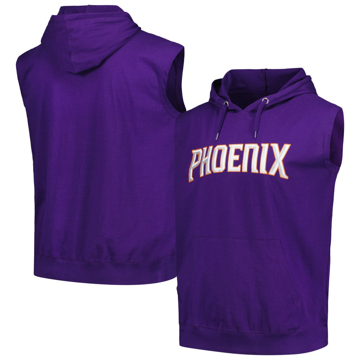 Phoenix Suns Jersey Muscle Pullover Hoodie - Purple | Fanatics discount