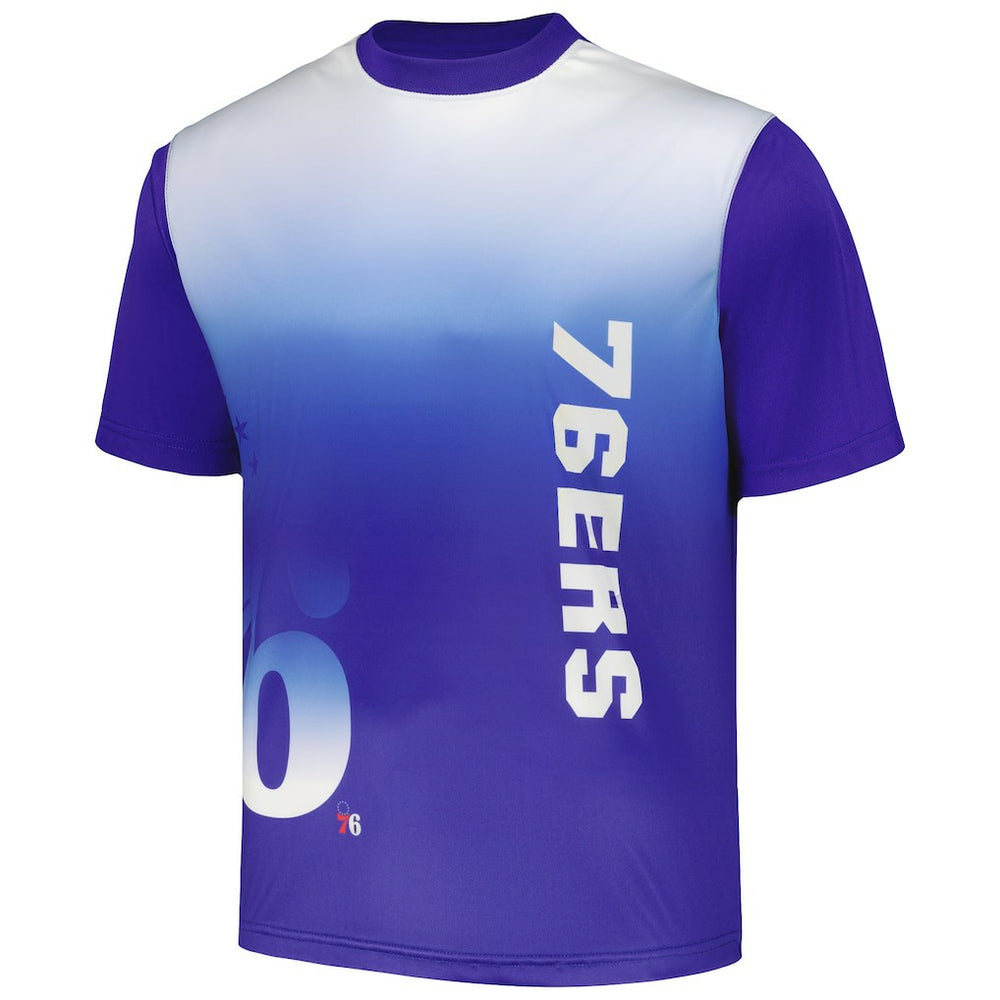 Philadelphia 76ers Sublimated T-Shirt - Royal for sale