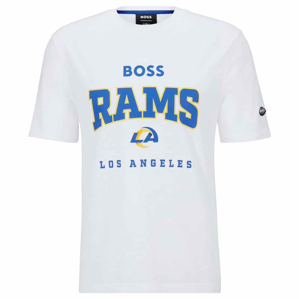 Los Angeles Rams BOSS X NFL Huddle T-Shirt - White online