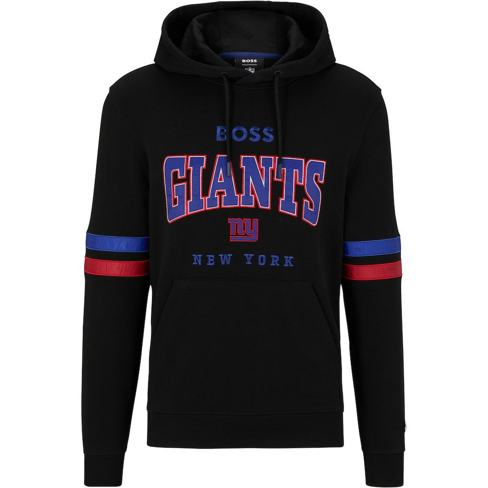 New York Giants BOSS X NFL Touchdown Pullover Hoodie - Black/Royal online