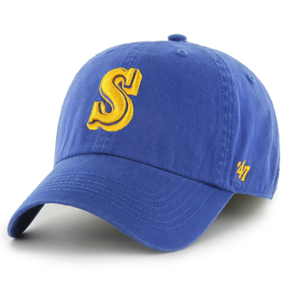 Seattle Mariners Cooperstown Collection Franchise Fitted Hat - Royal | 47 brand