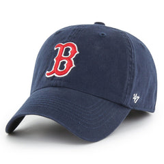 Boston Red Sox Franchise Logo Fitted Hat - Navy | 47 brand