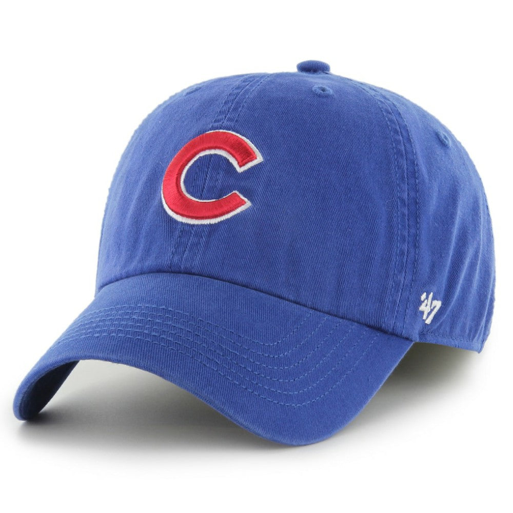Chicago Cubs Franchise Logo Fitted Hat - Royal | 47 brand