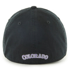 Colorado Rockies Franchise Logo Fitted Hat - Black | 47 brand