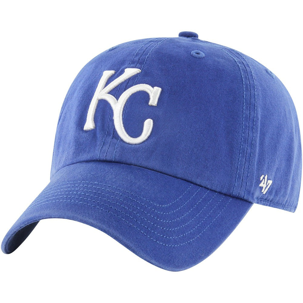 Kansas City Royals Franchise Logo Fitted Hat - Royal | 47 brand