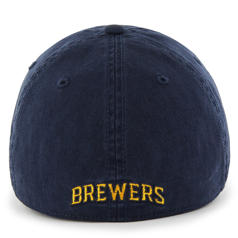Milwaukee Brewers Franchise Logo Fitted Hat - Navy | 47 brand