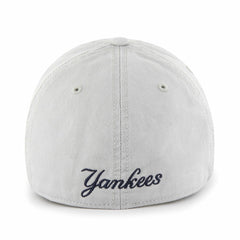 New York Yankees Franchise Logo Fitted Hat - Gray | 47 brand