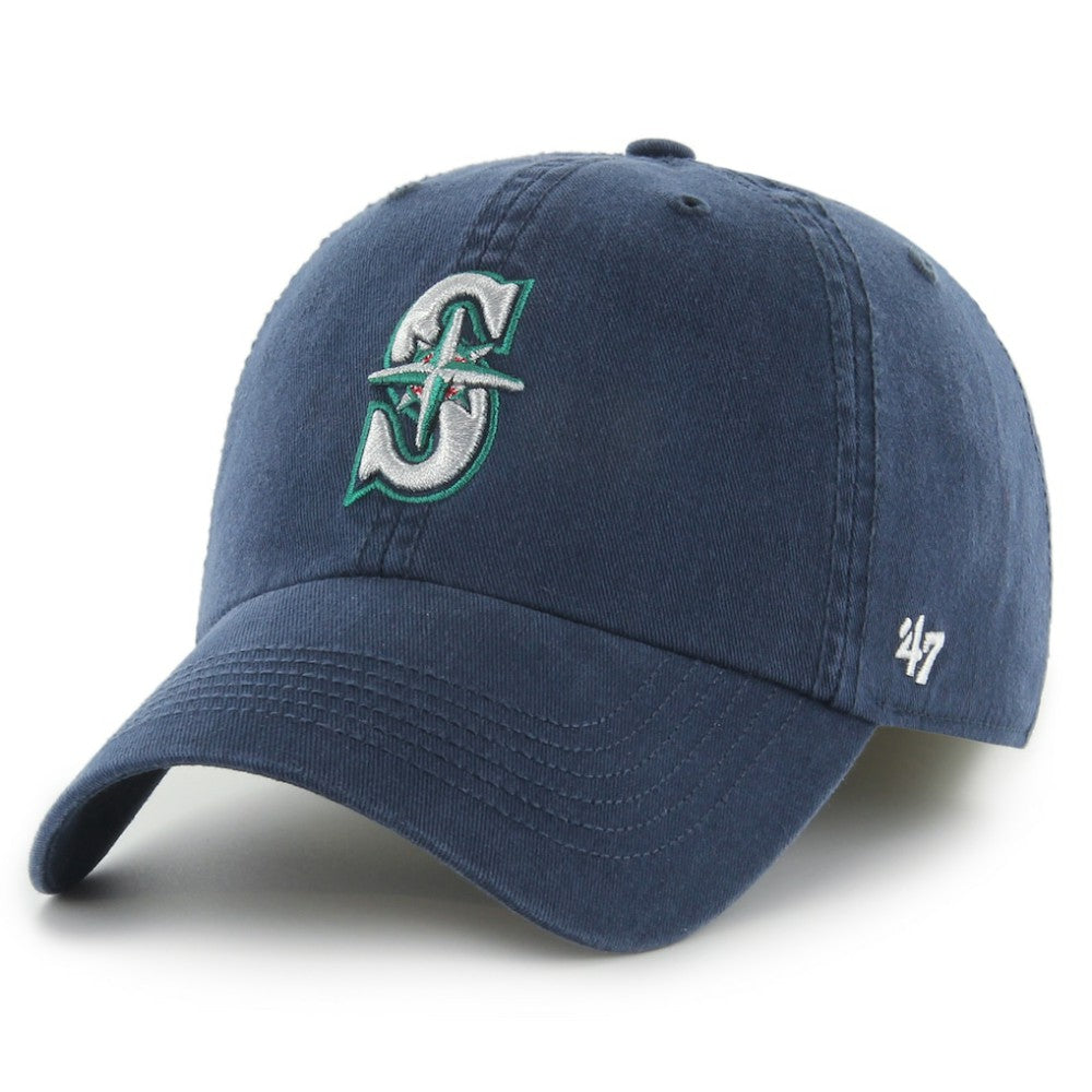 Seattle Mariners Franchise Logo Fitted Hat - Navy | 47 brand