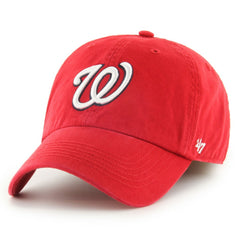 Washington Nationals Franchise Logo Fitted Hat - Red | 47 brand