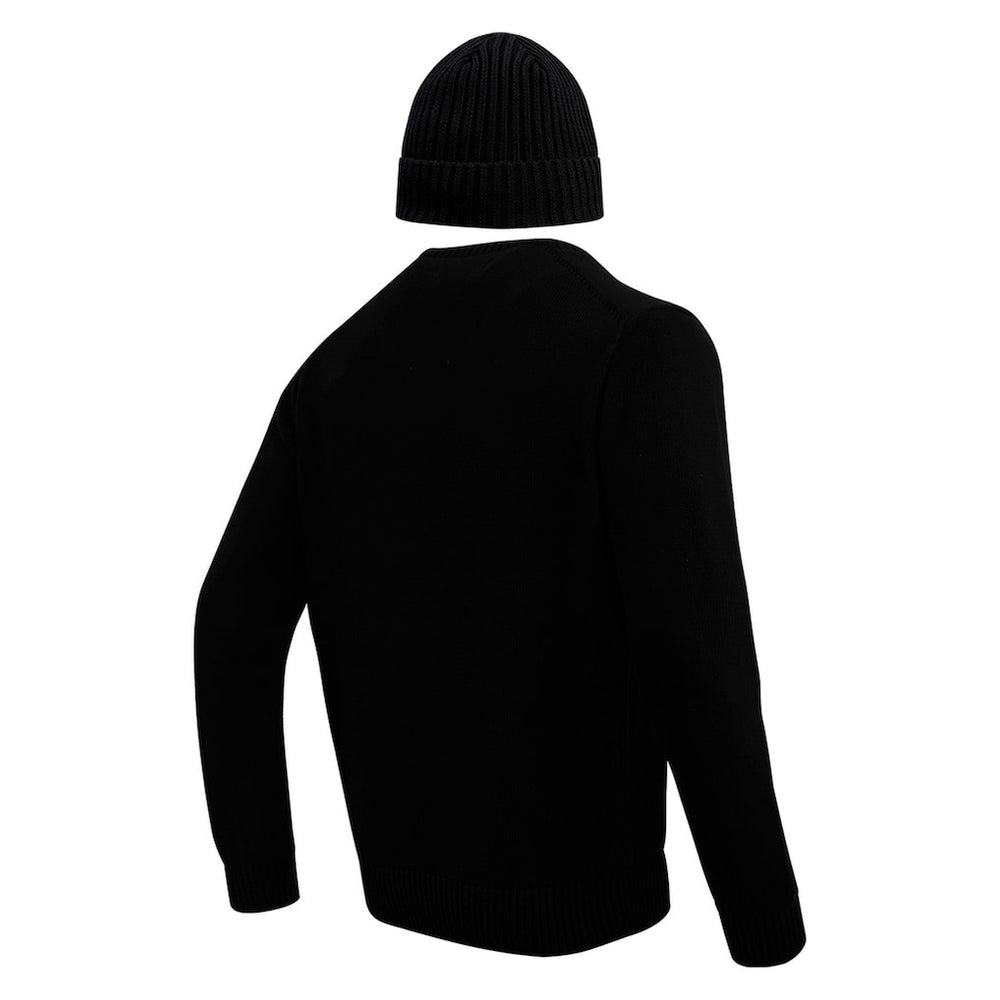 Pittsburgh Steelers Pro Standard Crewneck Pullover Sweater & Cuffed Knit Hat Box Gift Set - Black sale