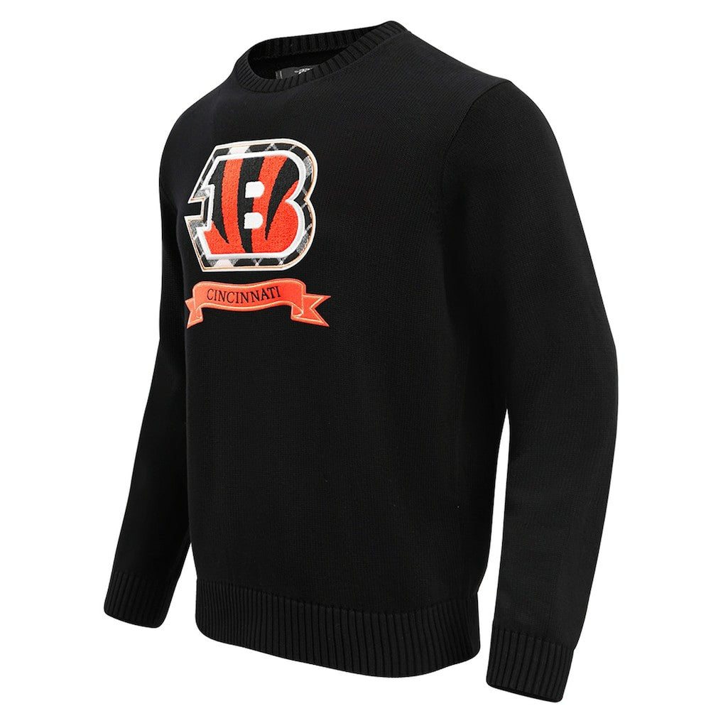 Cincinnati Bengals Pro Standard Prep Knit Sweater - Black online