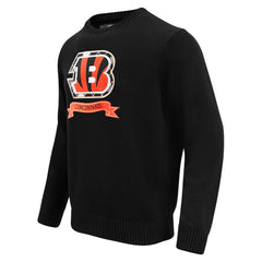 Cincinnati Bengals Pro Standard Prep Knit Sweater - Black online