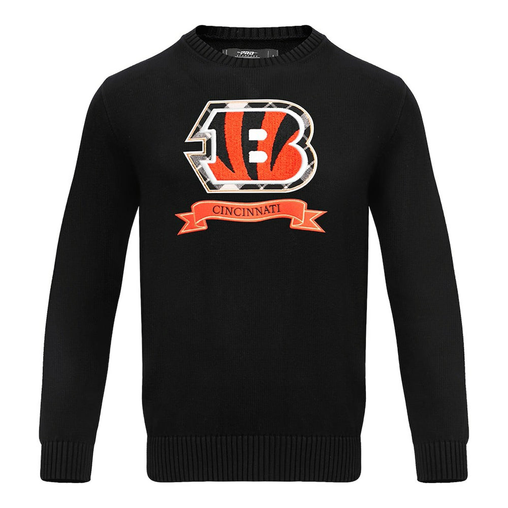 Cincinnati Bengals Pro Standard Prep Knit Sweater - Black online