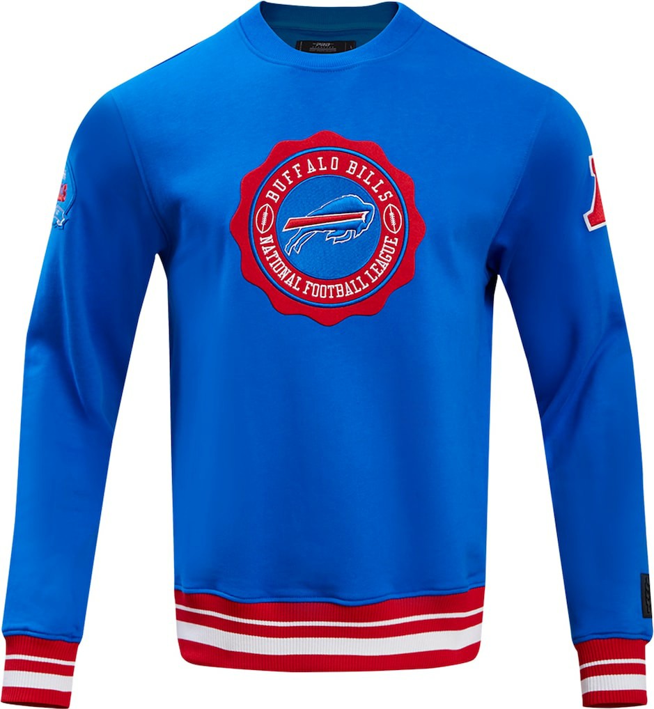 Buffalo Bills Pro Standard Crest Emblem Pullover Sweatshirt - Royal sale