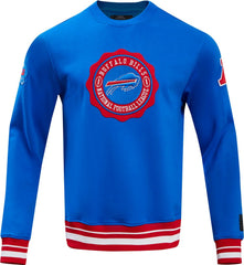 Buffalo Bills Pro Standard Crest Emblem Pullover Sweatshirt - Royal sale
