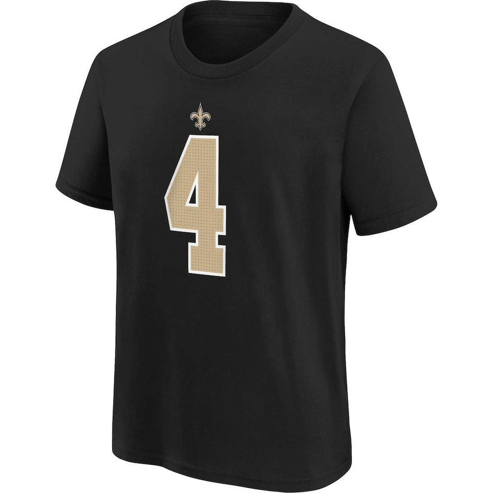 Derek Carr New Orleans Saints Youth Player Name & Number T-Shirt - Black | Nike sale