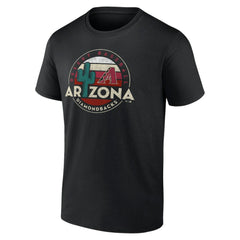 Arizona Diamondbacks Hometown Desert Baseball T-Shirt - Black