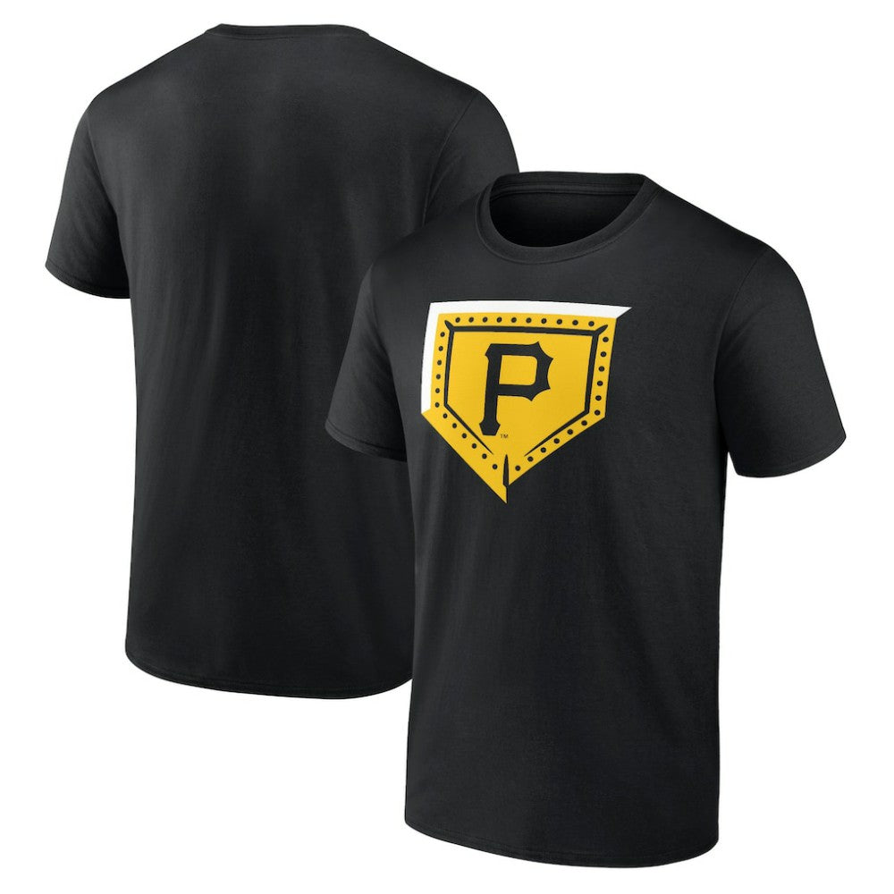 Pittsburgh Pirates Hometown Steel Plate T-Shirt - Black