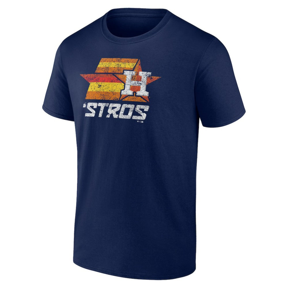 Houston Astros Hometown Throwback Stros T-Shirt - Navy