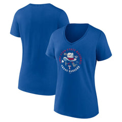 Texas Rangers Women's Hometown Pride V-Neck T-Shirt - Royal