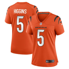 Tee Higgins Cincinnati Bengals Women's Alternate Game Jersey - Orange | Nike sale