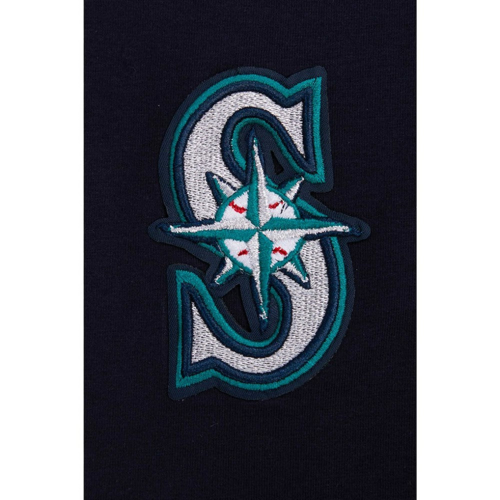 Seattle Mariners Pro Standard Taping T-Shirt - Navy/