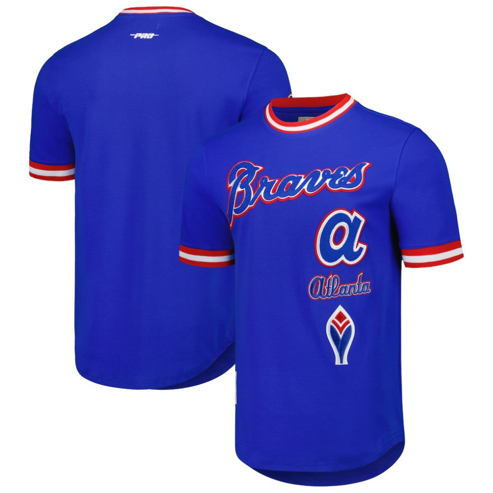 Atlanta Braves Pro Standard Cooperstown Collection Retro Classic T-Shirt - Royal