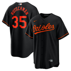 Adley Rutschman Baltimore Orioles Alternate Replica Player Jersey - Black | Nike