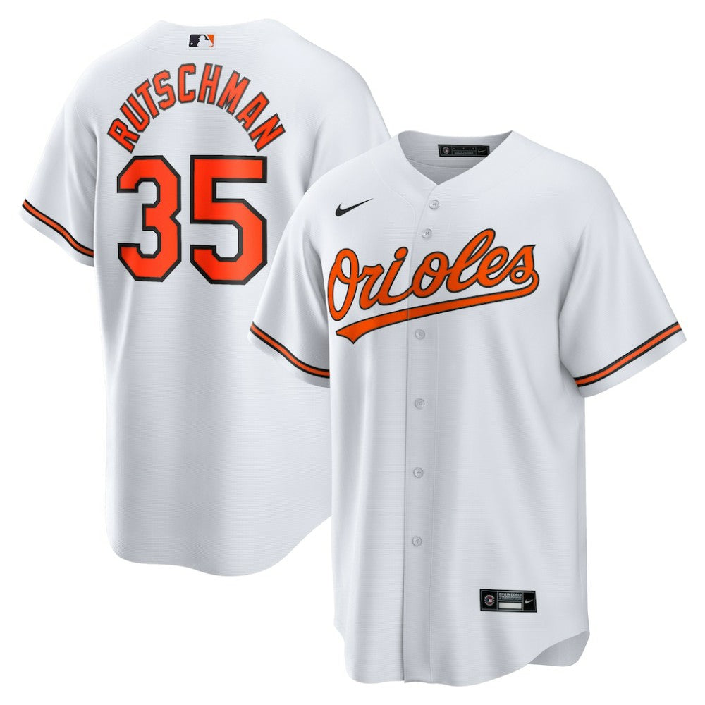 Adley Rutschman Baltimore Orioles Replica Player Jersey - White | Nike