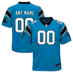 Carolina Panthers Youth Alternate Custom Game Jersey - Blue | Nike outlet