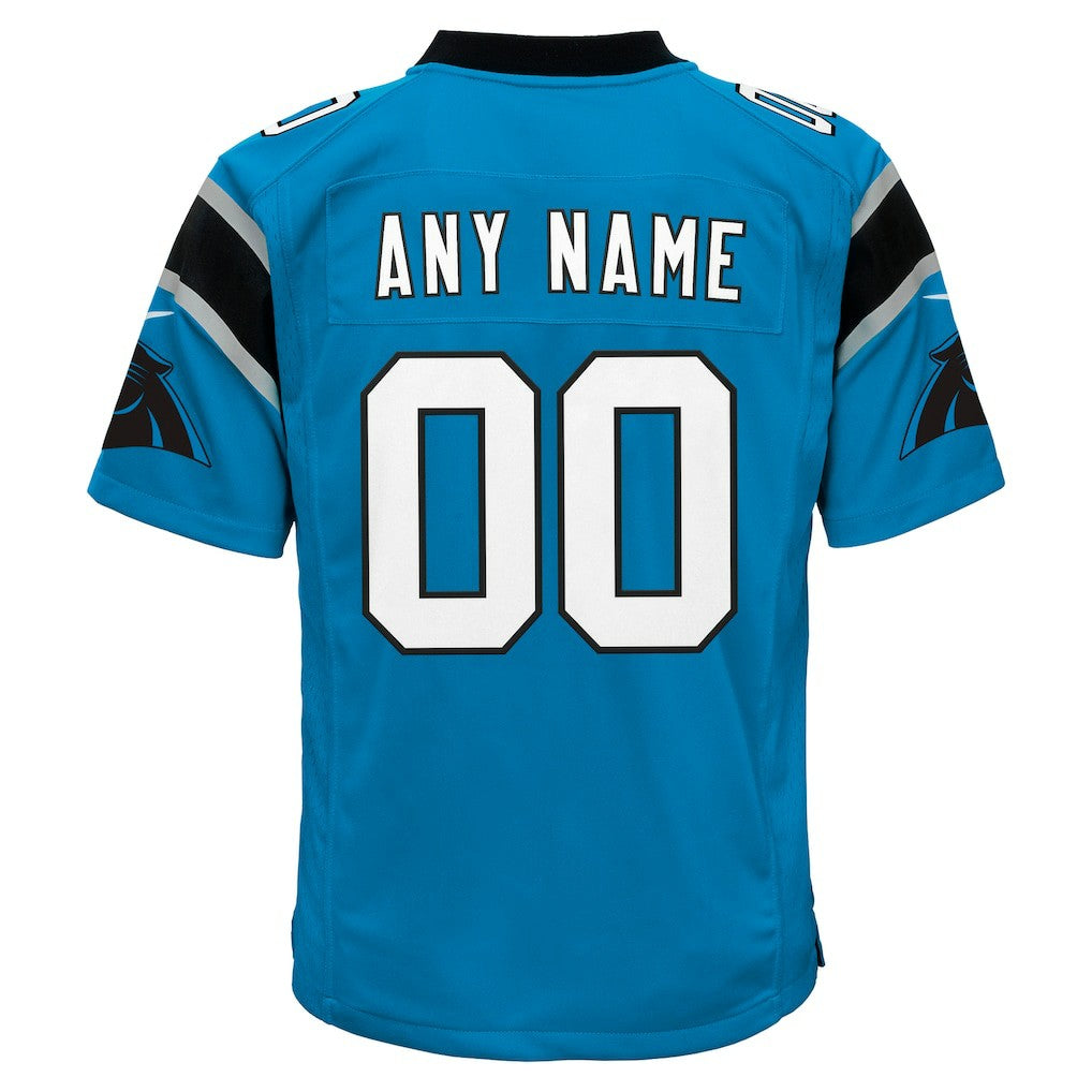 Carolina Panthers Youth Alternate Custom Game Jersey - Blue | Nike outlet
