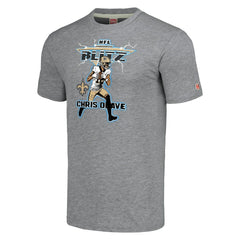 Chris Olave New Orleans Saints Homage Unisex NFL Blitz Player Tri-Blend T-Shirt - Gray discount