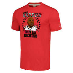 Ronde Barber Tampa Bay Buccaneers Homage Unisex Caricature Retired Player Tri-Blend T-Shirt - Red online